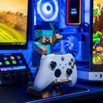 Cable Guys R.E.S.T Minecraft Steve in Diamond Armour Collectible Figure Device Holder