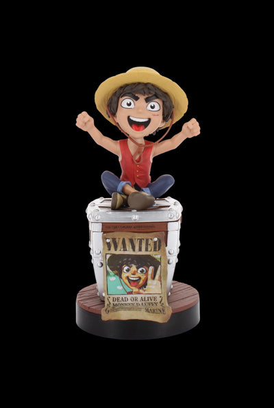 Cable Guys R.E.S.T One Piece Luffy Wanted Poster Collectible Figure Device Holder