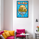 Fuzzballs Ramen Bowl 61 x 91.5cm Maxi Poster