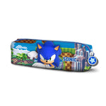Karactermania Sonic the Hedgehog Game Square Pencil Case - Blue