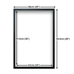 GB Eye Contemporary Wooden Black Picture Frame - Maxi - 61 x 91.5cm