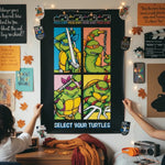 GB Posters Teenage Mutant Ninja Turtles 8 Bit 61 x 91.5cm Maxi Poster