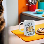 Fuzzballs No Talkie Before Coffee 320ml Ceramic Mug