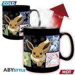 POKEMON - Mug Heat Change - 460ml - Eevee x2