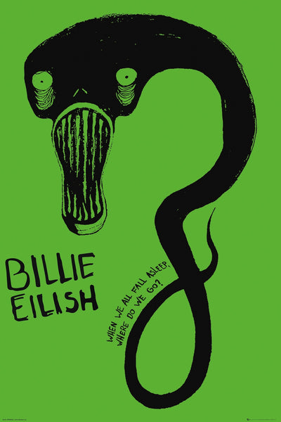 GB eye Billie Eilish Ghoul 61 x 91.5cm Maxi Poster