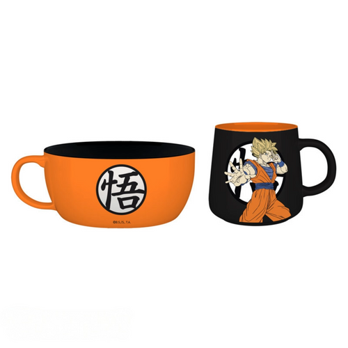 Dragon Ball Goku Mug & Bowl Breakfast Set
