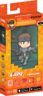FIGGYZ Metal Gear Solid Solid Snake 11cm Collectible Pop Magnet