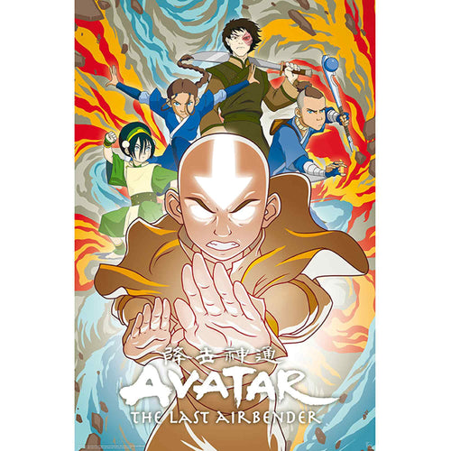 GB eye Avatar Mastery of the Elements 61 x 91.5cm Maxi Poster
