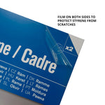 GB Eye Contemporary Wooden Black Picture Frame - 60 x 80cm