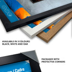 GB Eye Contemporary Wooden White Picture Frame - Mini - 40 x 50cm