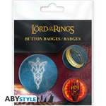 ABYstyle The Lord of The Rings Middle Earth 3 Badge Pack