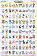 GB eye Pok�mon Johto English 61 x 91.5cm Maxi Poster