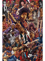 Erik Legendary Guitarists 61 x 91.5cm Maxi Poster