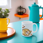 Fuzzballs No Talkie Before Coffee 320ml Ceramic Mug