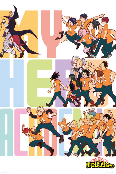 GB eye My Hero Academia Series 4 61 x 91.5cm Maxi Poster