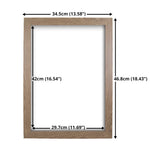 GB Eye Contemporary Wooden Oak Picture Frame - A3 - 29.7 x 42cm
