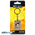 ABYstyle One Piece Wanted Luffy Metal Keychain