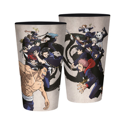 ABYstyle Jujutsu Kaisen Tokyo vs Kyoto 400ml Glass