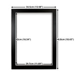 GB Eye Contemporary Wooden Black Picture Frame - A3 - 29.7 x 42cm
