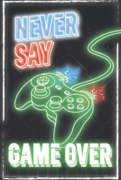 Never Say Game Over 61 x 91.5cm Maxi Poster