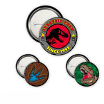 ABYstyle Jurassic Park Logo T-Rex 3 Badge Pack