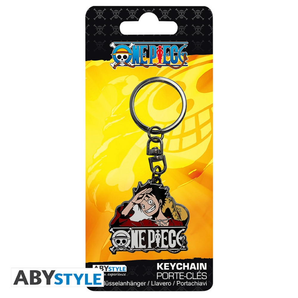 ABYstyle One Piece Luffy New World Metal Keychain