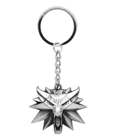 The Witcher 3 Wolf Medallion 3D Premium Keychain