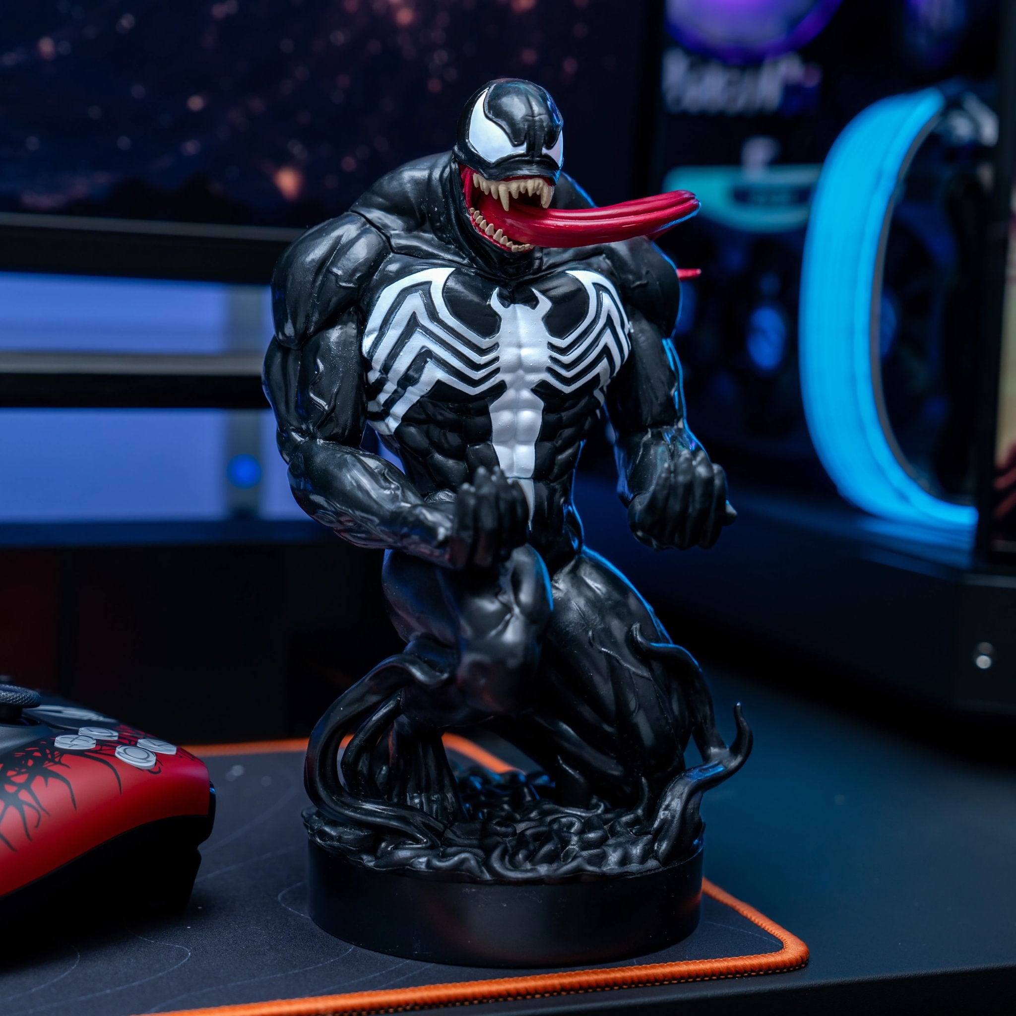 Marvel Spider-Man Venom Controller Holder and Phone Stand | Cable