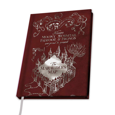 ABYstyle Harry Potter Marauder's Map A5 Notebook