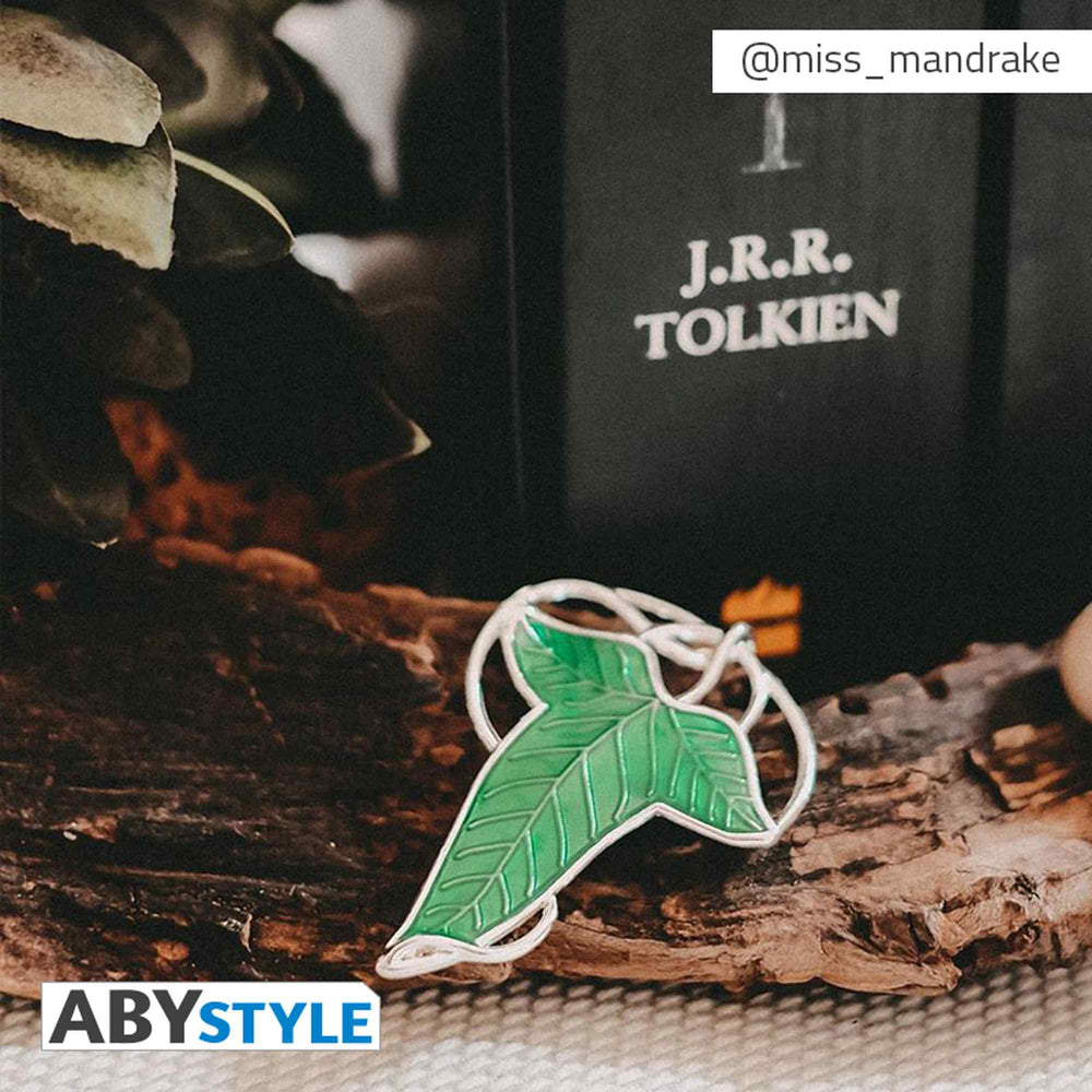 The Lord of The Rings 3D Lorien Leaf Pin Badge