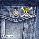 One Piece Skull Pin Badge