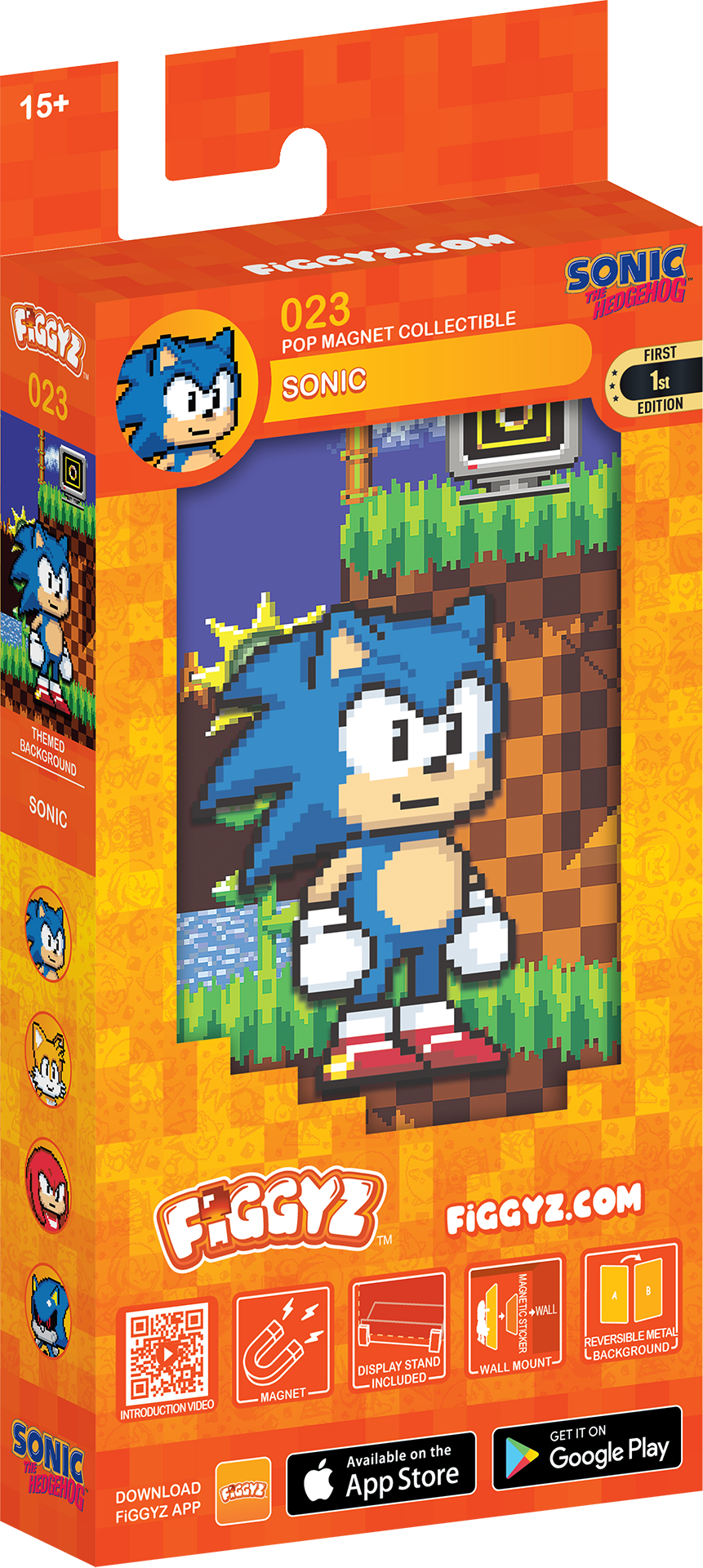 FIGGYZ Sonic the Hedgehog Sonic 11cm Collectible Pop Magnet