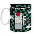 Demon Slayer Tanjiro Black & Green Large Mug