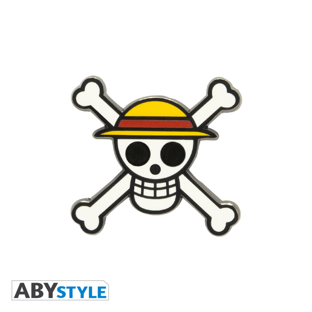 One Piece Skull Pin Badge