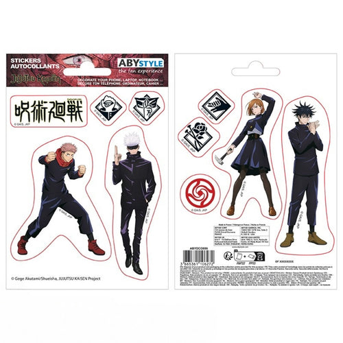 Jujutsu Kaisen Tokyo Jujutsu High 2 Sheet Sticker Set
