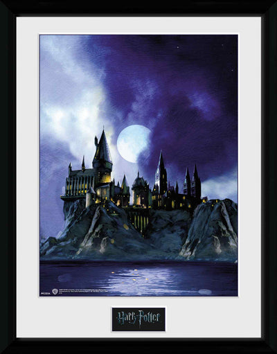 GB eye Harry Potter Hogwarts Painted 30 x 40cm Framed Collector Print