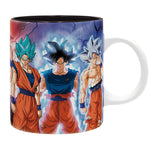 ABYstyle Dragon Ball Goku Transformations Mug