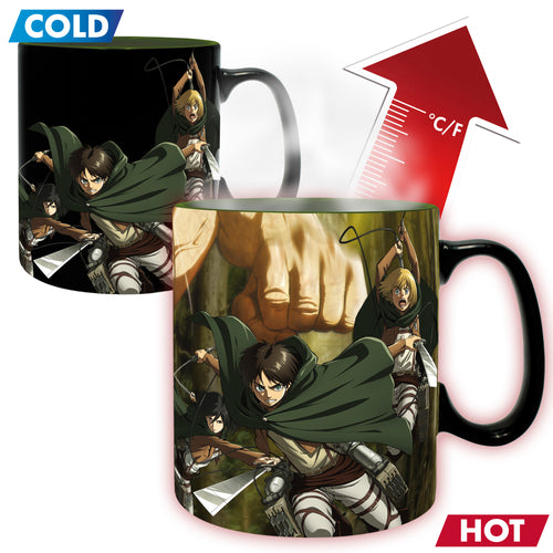 Attack on Titan Titan Season 3 Large Heat Change Mug