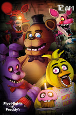 GB eye Five Nights at Freddy's Group 61 x 91.5cm Maxi Poster
