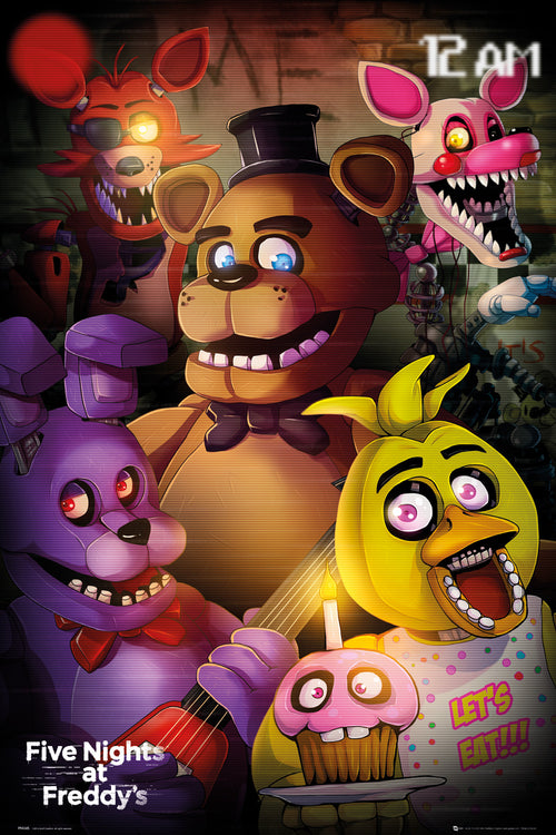 GB eye Five Nights at Freddy's Group 61 x 91.5cm Maxi Poster