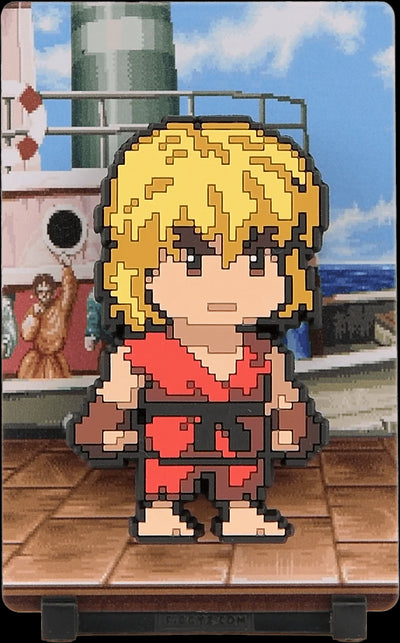 FIGGYZ Street Fighter Ken 11cm Collectible Pop Magnet