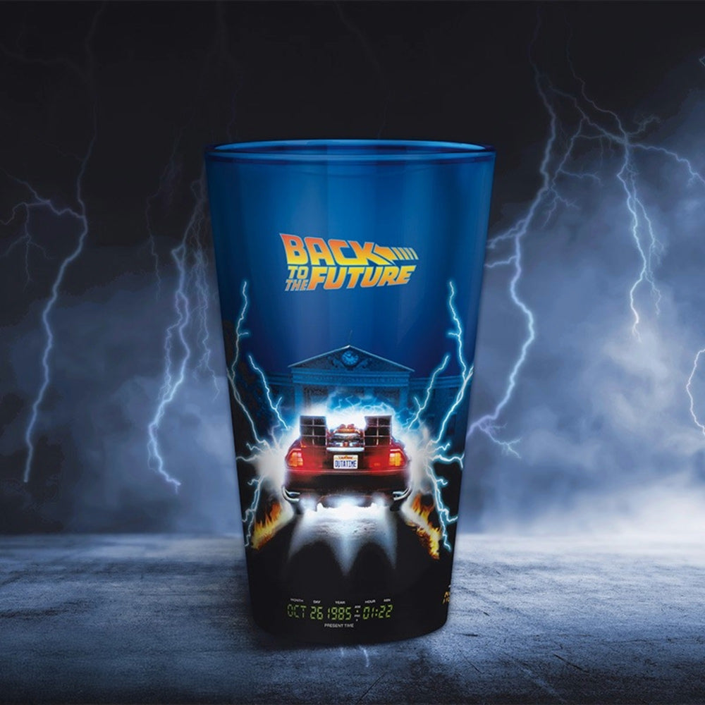ABYstyle Back To The Future Delorean 400ml Glass