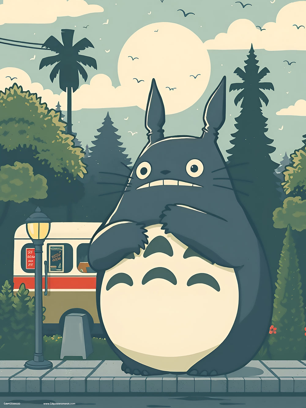 GB Posters Forest Monster 30 x 40cm Collector Print