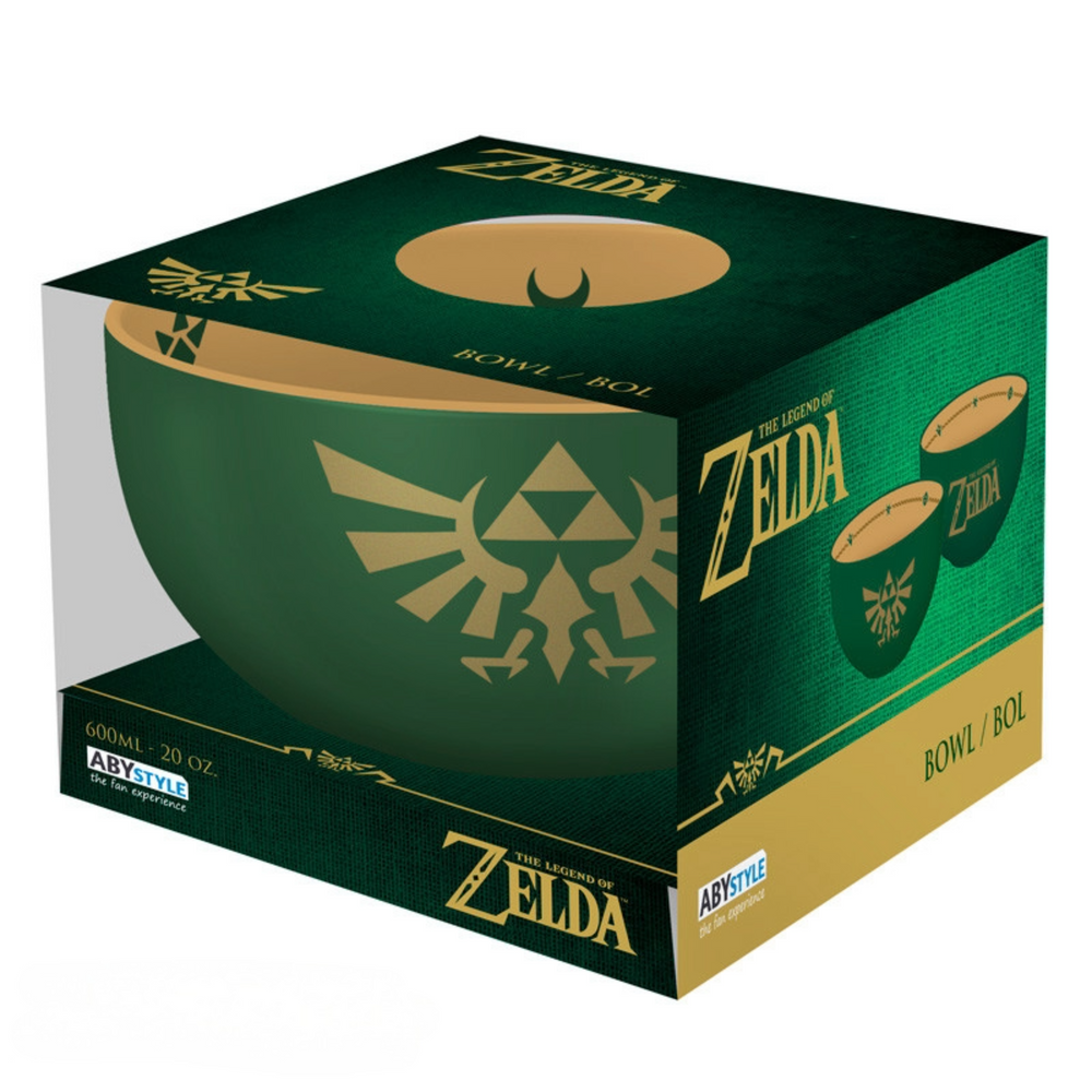 The Legend of Zelda Hylian Crest 600ml Ceramic Bowl