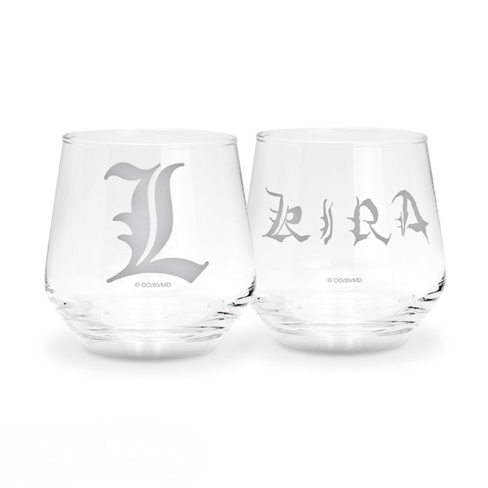 ABYstyle Death Note Kira & L 2 Glass Set