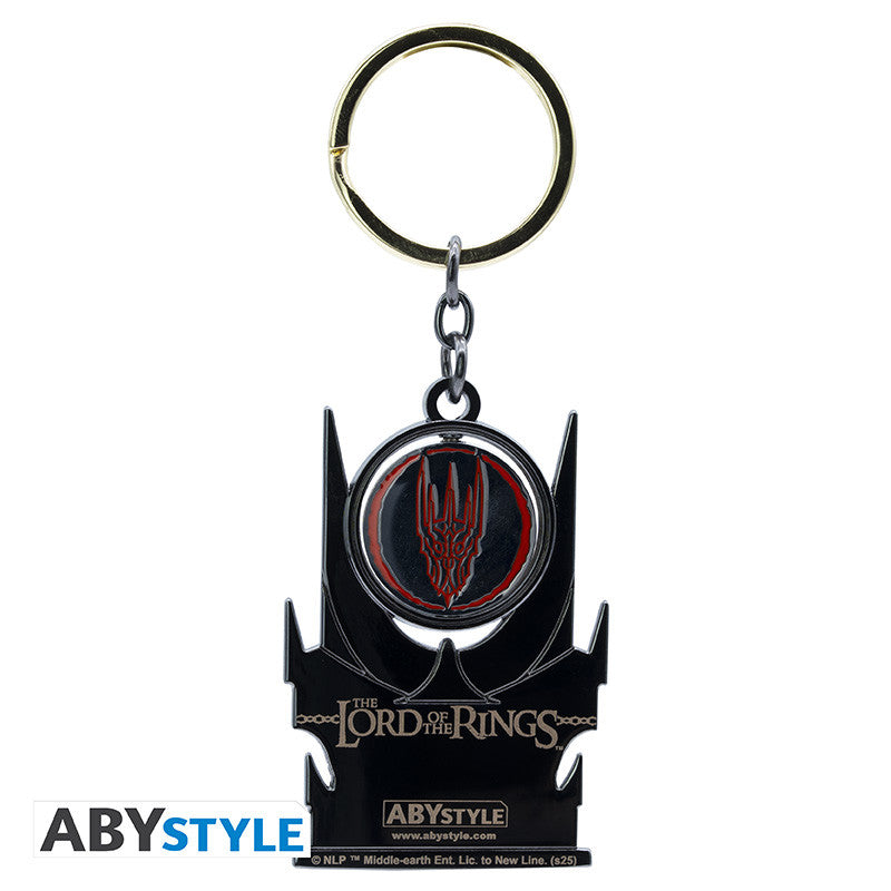 LORD OF THE RINGS Moving  Sauron tower Keychain