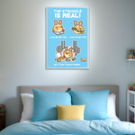 Fuzzballs Struggle 61 x 91.5cm Maxi Poster