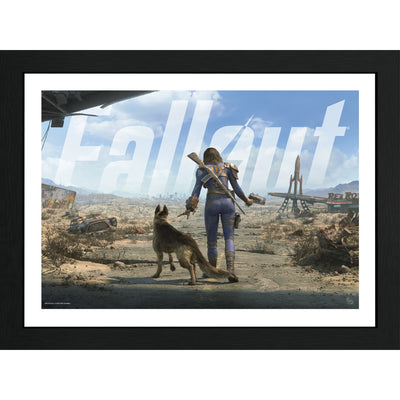GB eye Fallout Female Sole Survivor 30 x 40cm Framed Collector Print