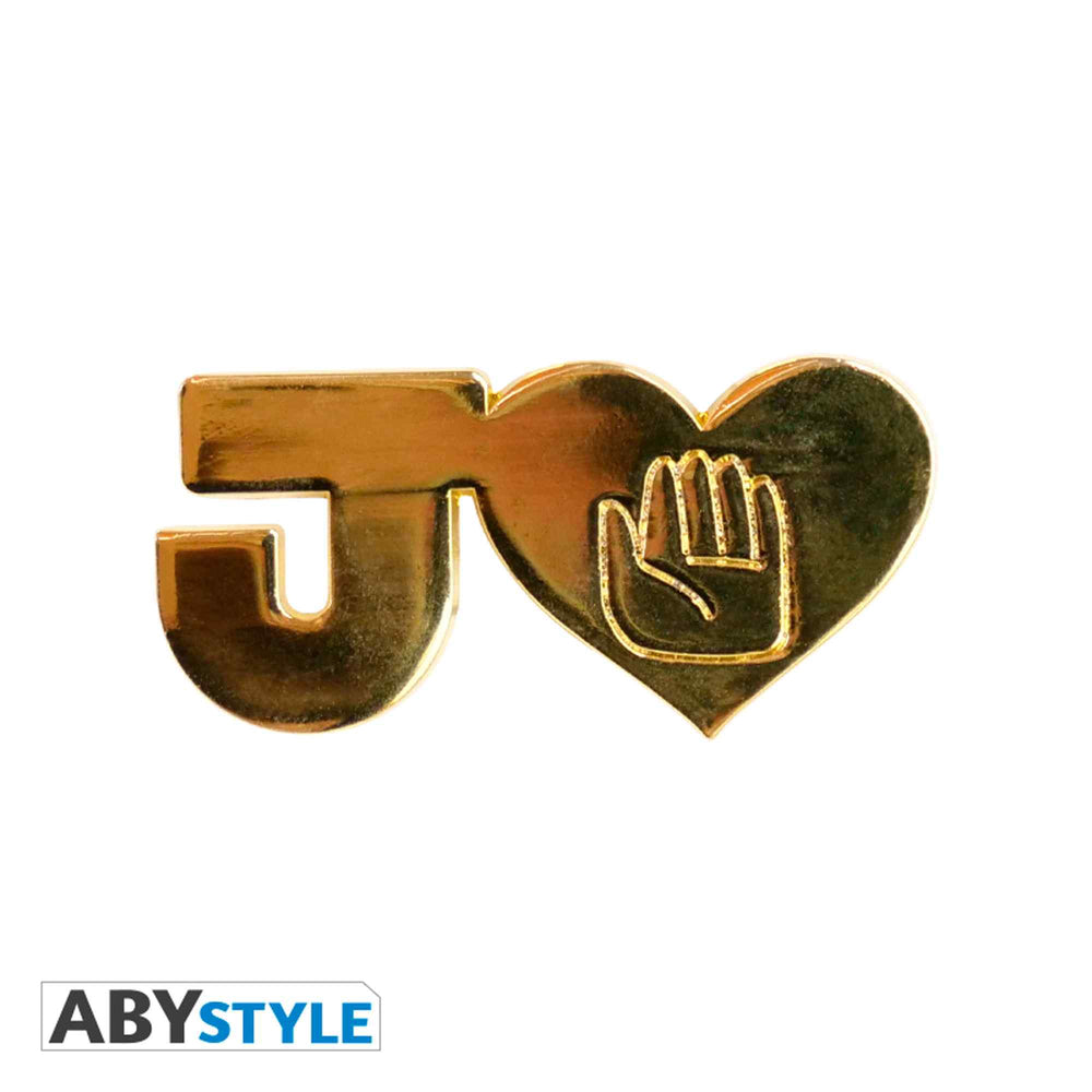 JoJo's Bizarre Adventure J Pin Badge