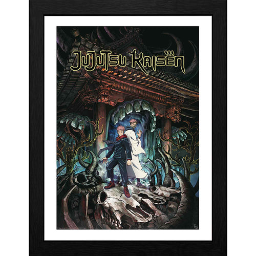 GB eye Jujutsu Kaisen Itadori & Sukuna  30 x 40cm Framed Collector Print